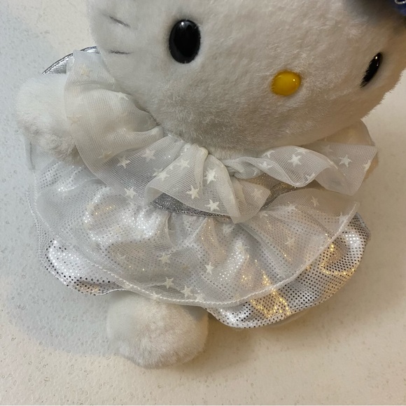 Vintage Silver Star Angel Hello Kitty Sanrio GLOW IN THE DARK Stars 2000 Tags - Picture 10 of 11
